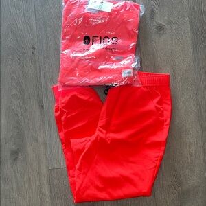 Figs Red Sweatpants for Ultimate Comfort